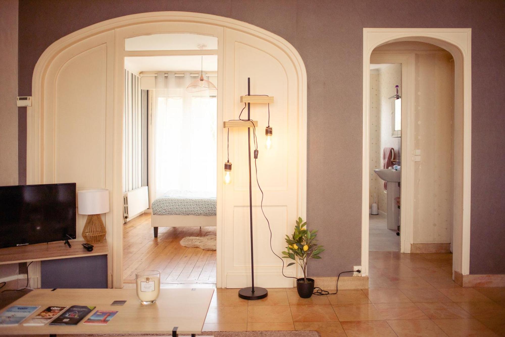 Spa , Jardin 250M2 Et Appartement Cosy De 60 M2 Au Centre Boulogne-sur-Mer Exterior foto