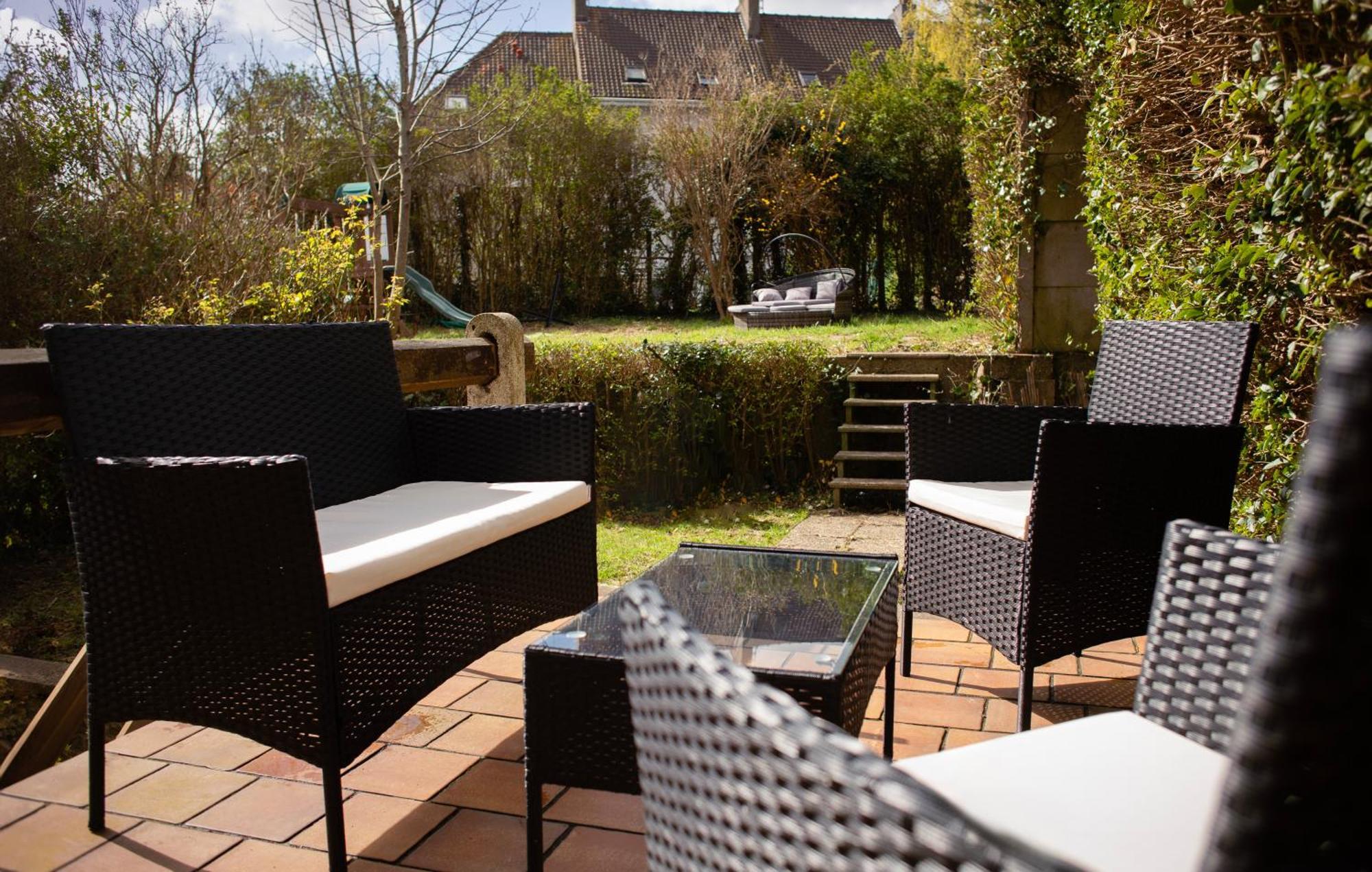 Spa , Jardin 250M2 Et Appartement Cosy De 60 M2 Au Centre Boulogne-sur-Mer Exterior foto