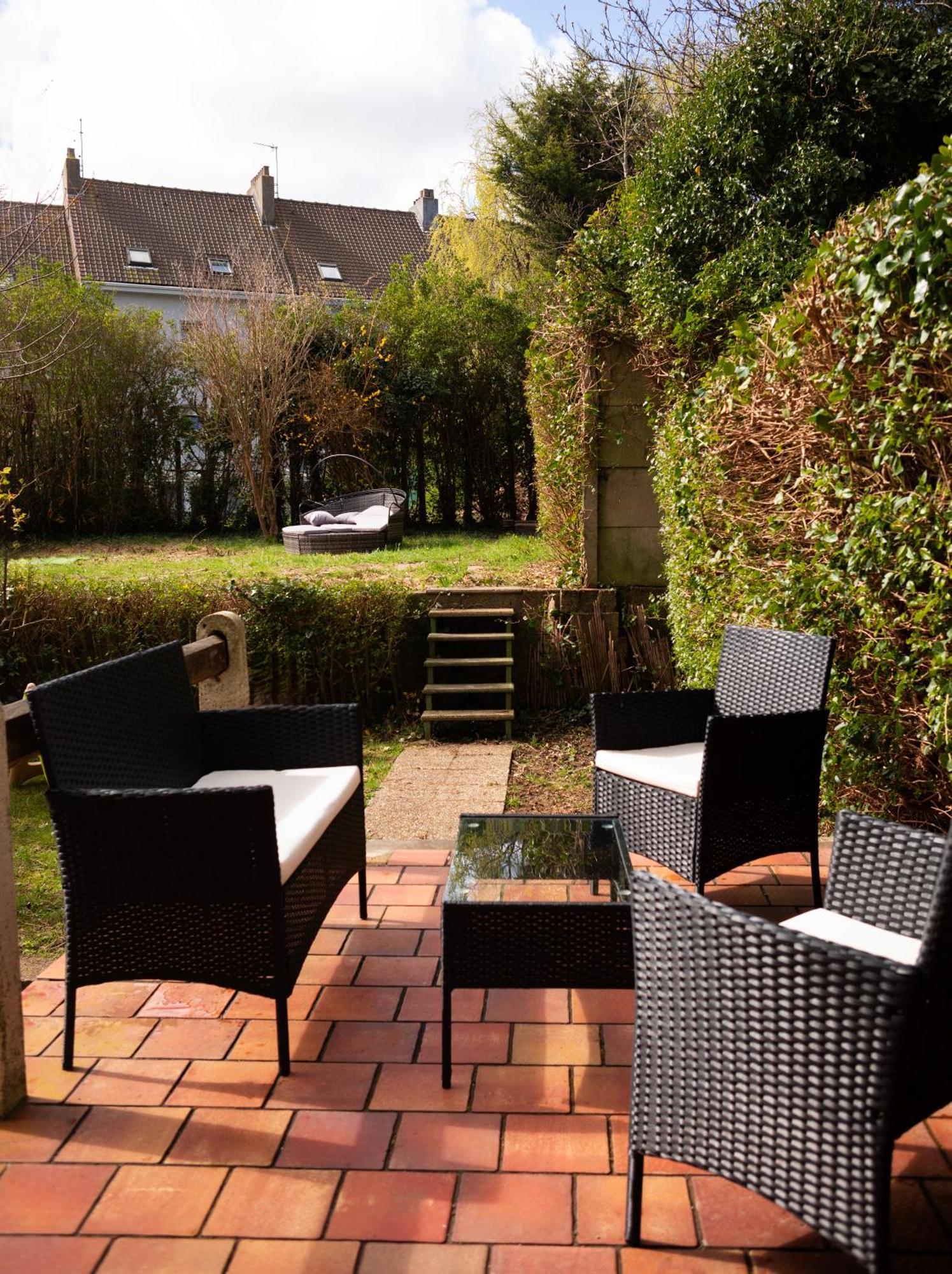 Spa , Jardin 250M2 Et Appartement Cosy De 60 M2 Au Centre Boulogne-sur-Mer Exterior foto